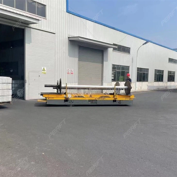 Motorized Die Transfer Carts For Steel Warehouse